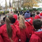 children at the cenotaph